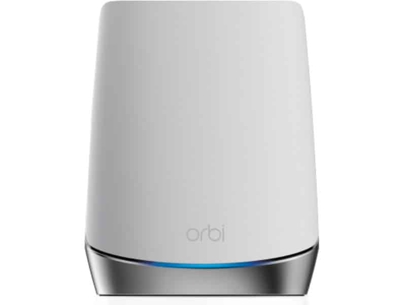 Blue light on orbi router