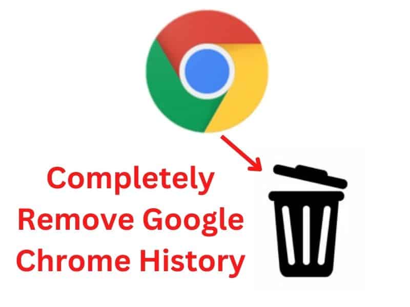 Completely Remove Google Chrome History