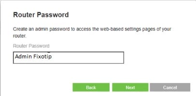 Set up belkin rt1800 router password